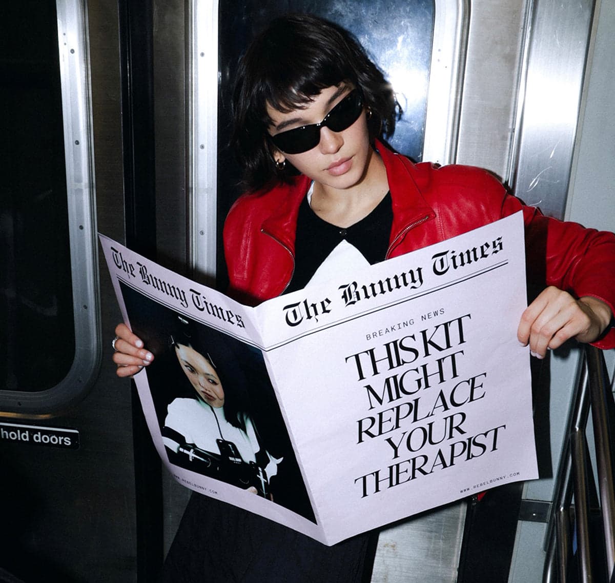 Rebel Bunny Matcha social preview image with premium product styling.